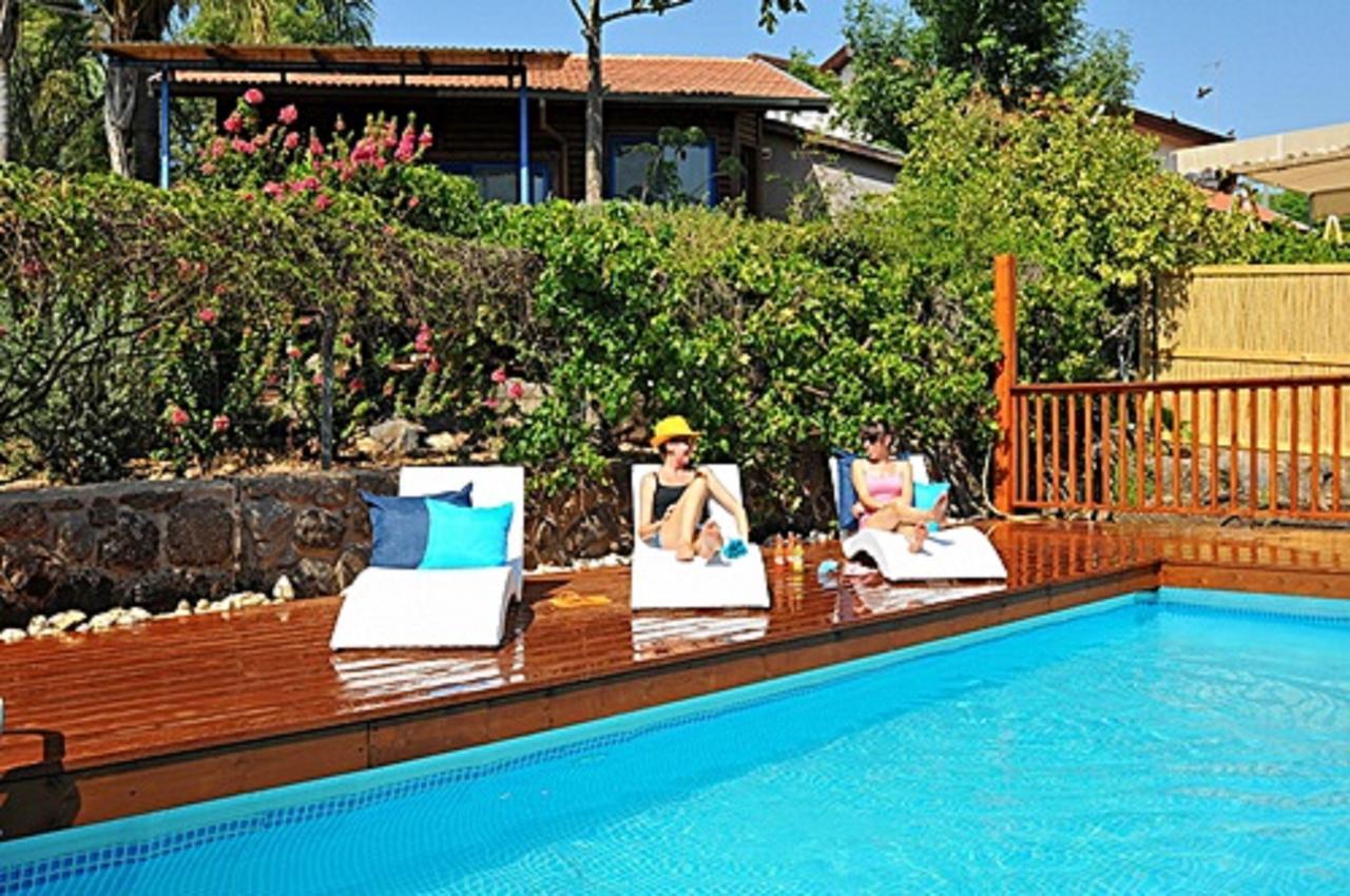 The Golan Cabin Vila Had Nes Exterior foto